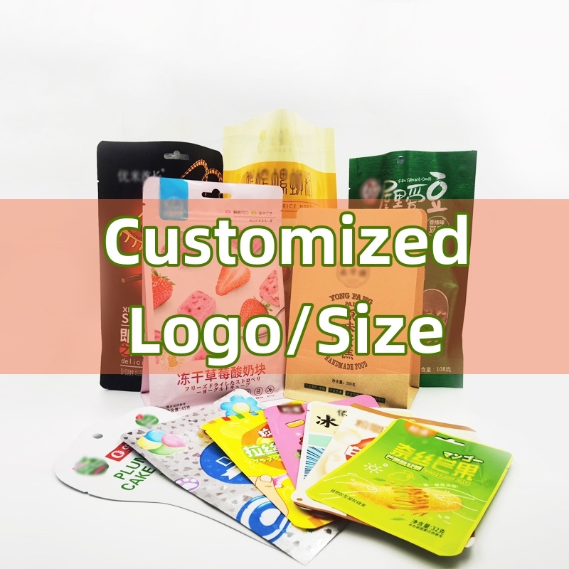 Logo Food Snack - TETP Voedselzak Aangepaste grootte Logo Kleur