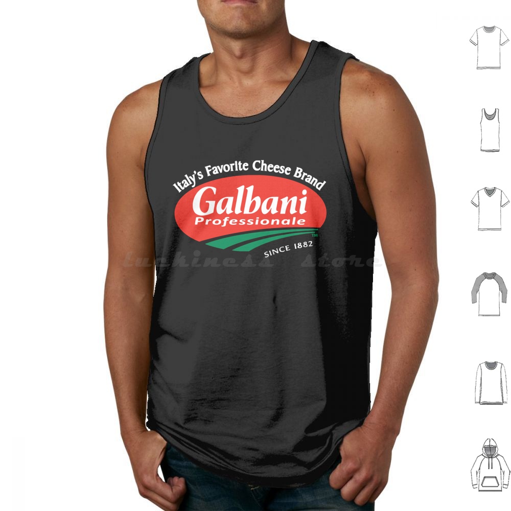 Logo Food Snack - Officiële Galbani originele logo tanktops met