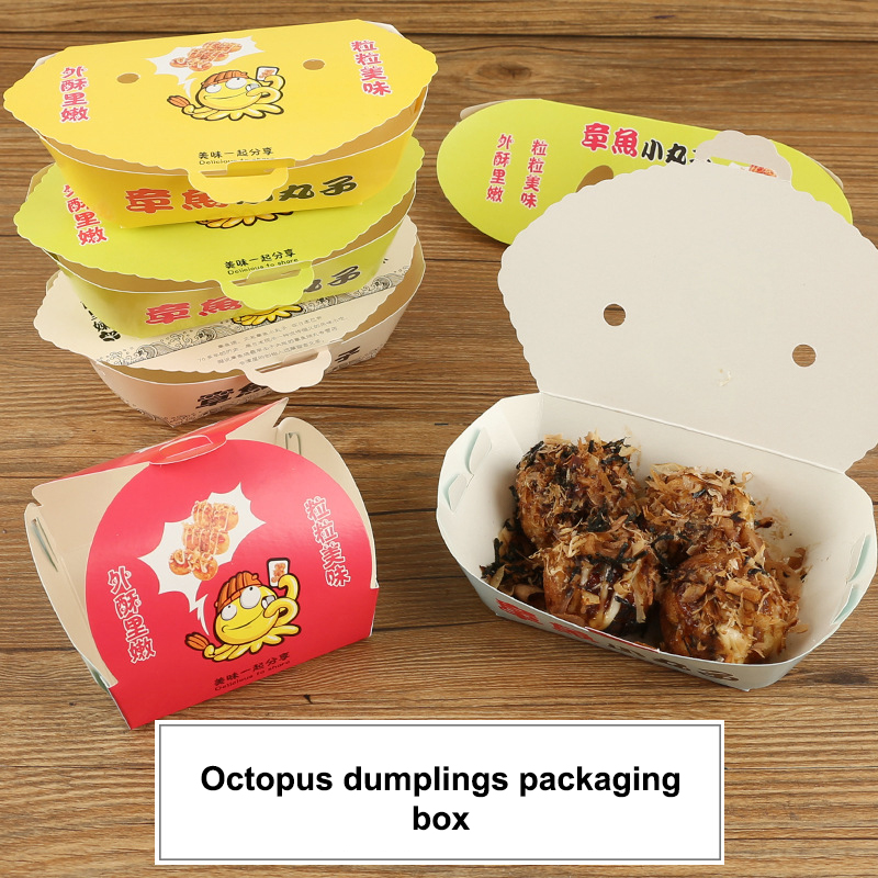 Food In Japanese Snacks - 100 Stuks Wegwerp Cartoon Octopus Bal
