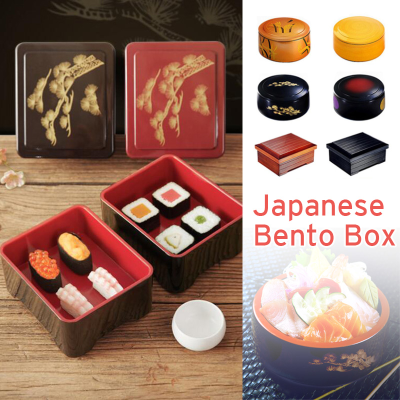 Food In Japanese Snacks - Japanse stijl Bento-dozen Hars Japanse palingdoos