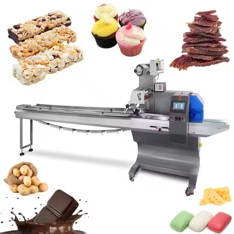 Food Snacks In Usa - Automatische verpakkingsmachine voor zachte katoenen snoepjes