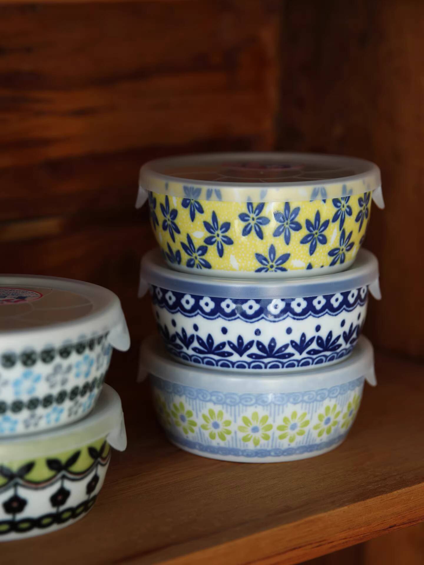 Food In Japanese Snacks - Op voorraad: Mino Ware Japanse geïmporteerde