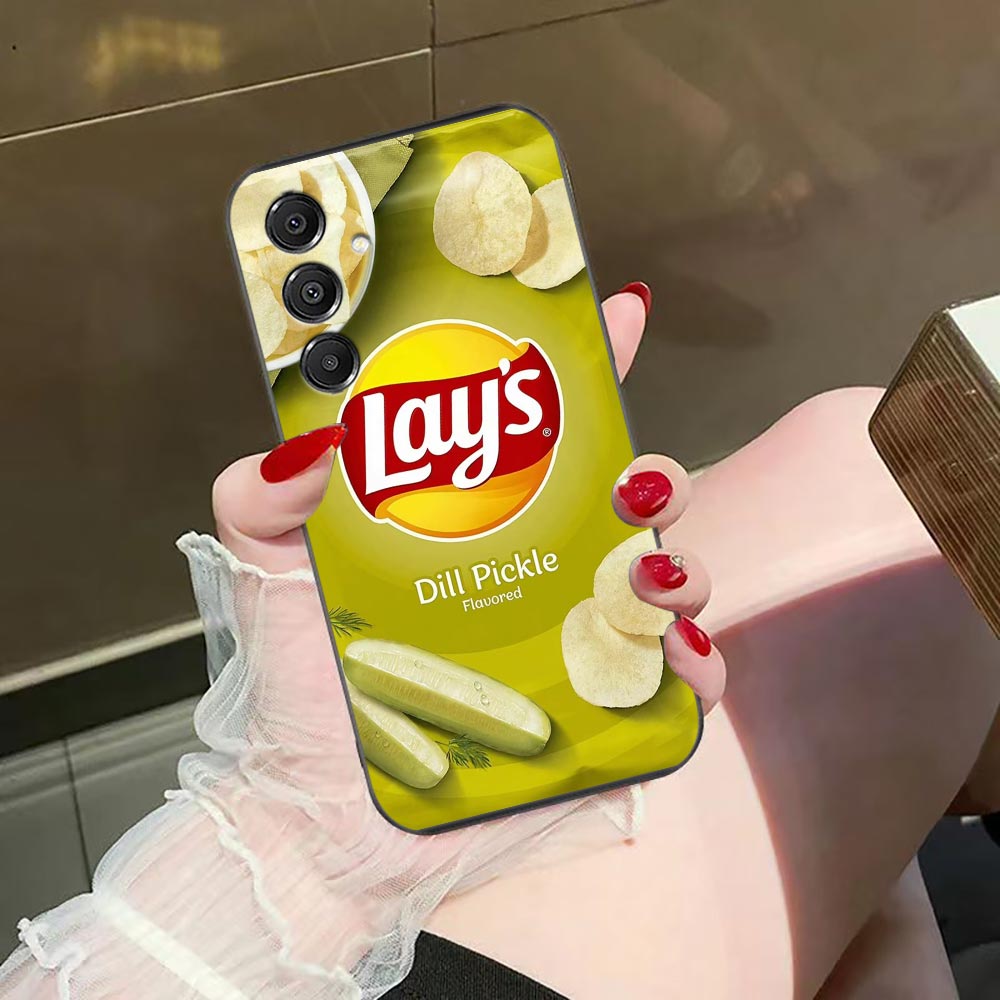 Food Snacks Quotes - Telefoonhoesje voor Samsung A14 A15 A16