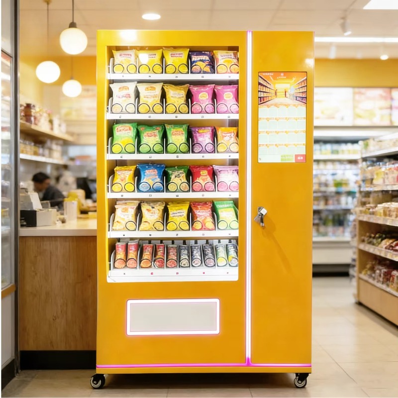 Food Snacks In Usa - Automatische snack- en drankautomaten, slimme voedingsautomaten,