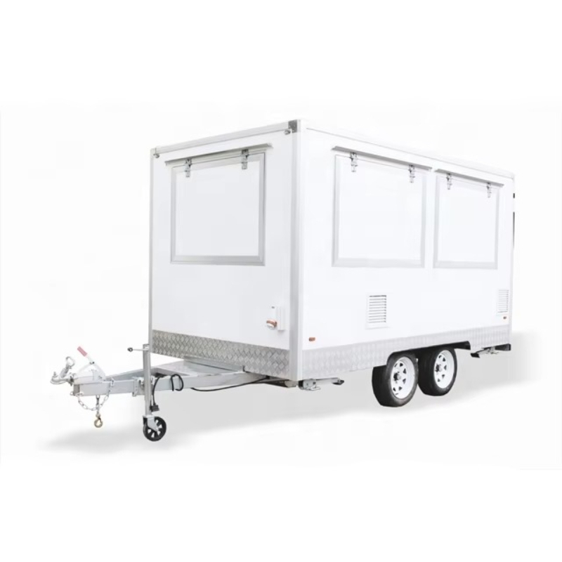 Fast Food With Snacks - Professionele fabrieksgemaakte mobiele fastfoodtrailer, streetfoodkar, mobiele