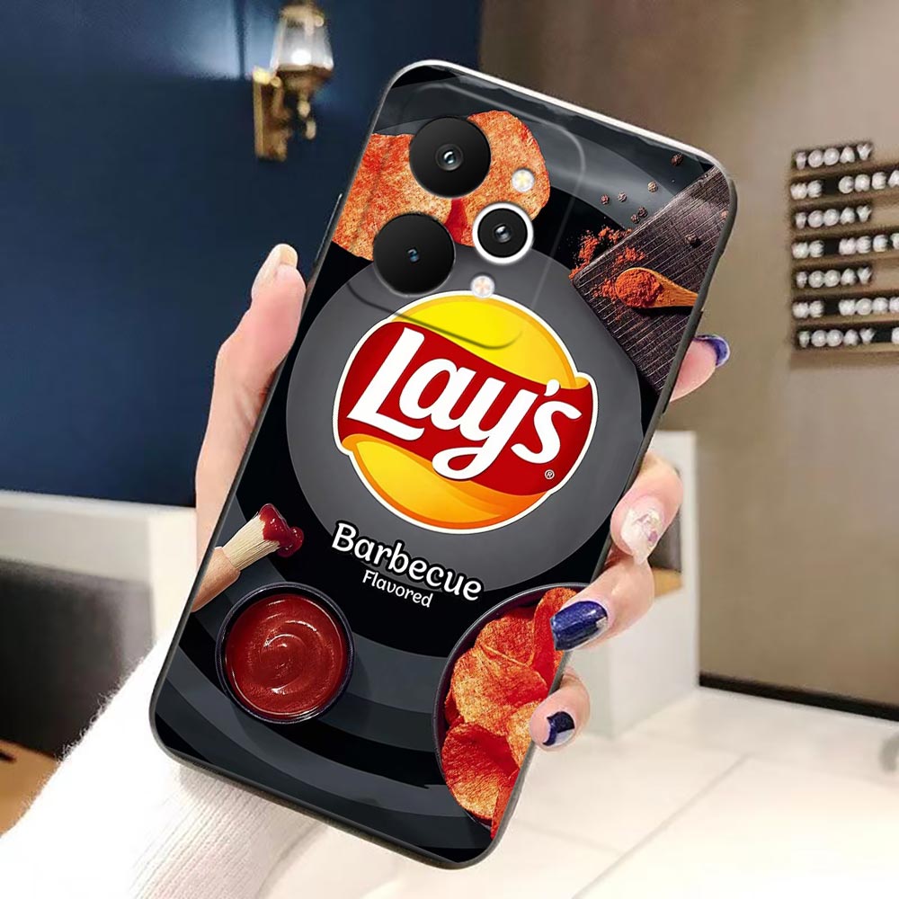 Food Snacks Quotes - Telefoonhoesje voor OPPO Realme 16 15