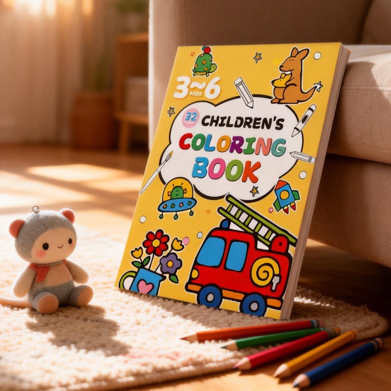 Food And Snacks Coloring Book Bold And Easy - Tekeningenboek voor kinderen, met gekleurde omslagen,