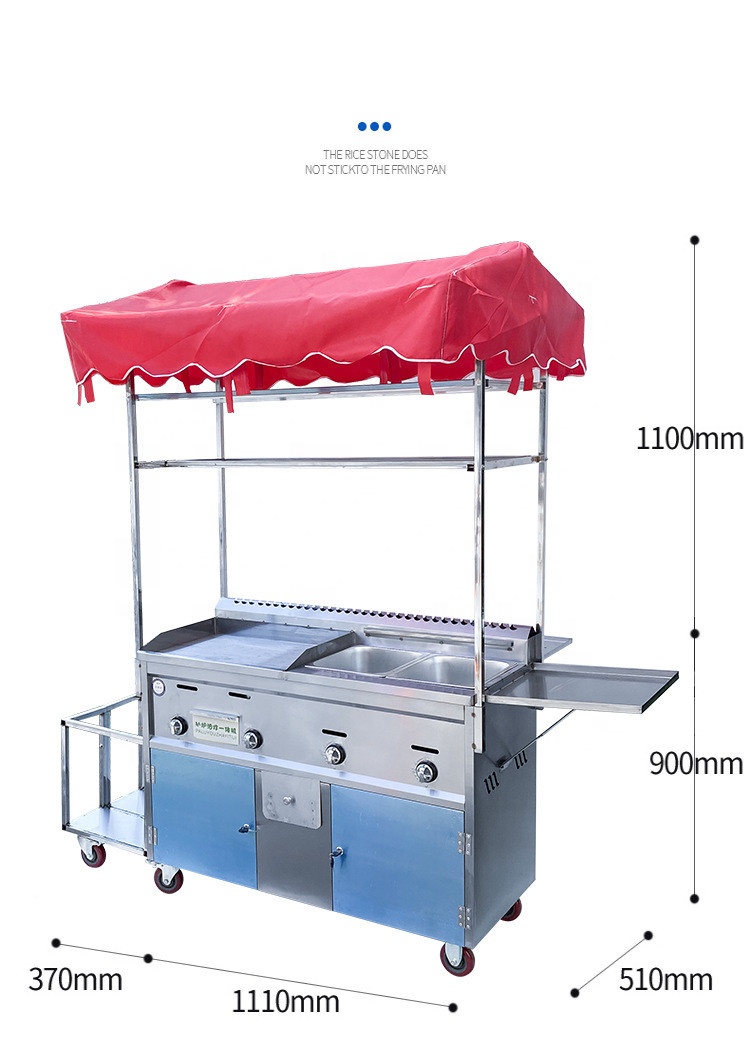 Mobiele Food Truck Trailer RVS - Quick Food Snacks recensie en prijs