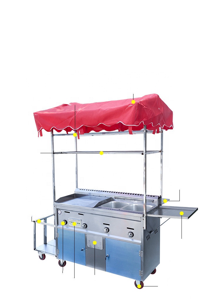 Mobiele Food Truck Trailer RVS - Quick Food Snacks recensie en prijs