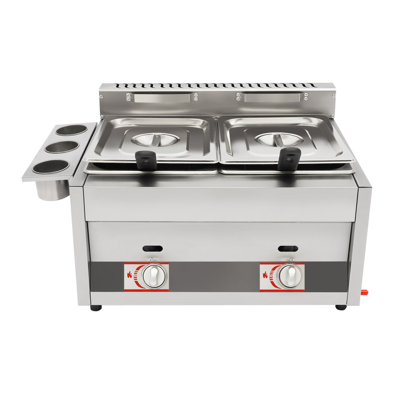 Commerciële friteuse met 2 tan - Fast Food With Snacks recensie en prijs