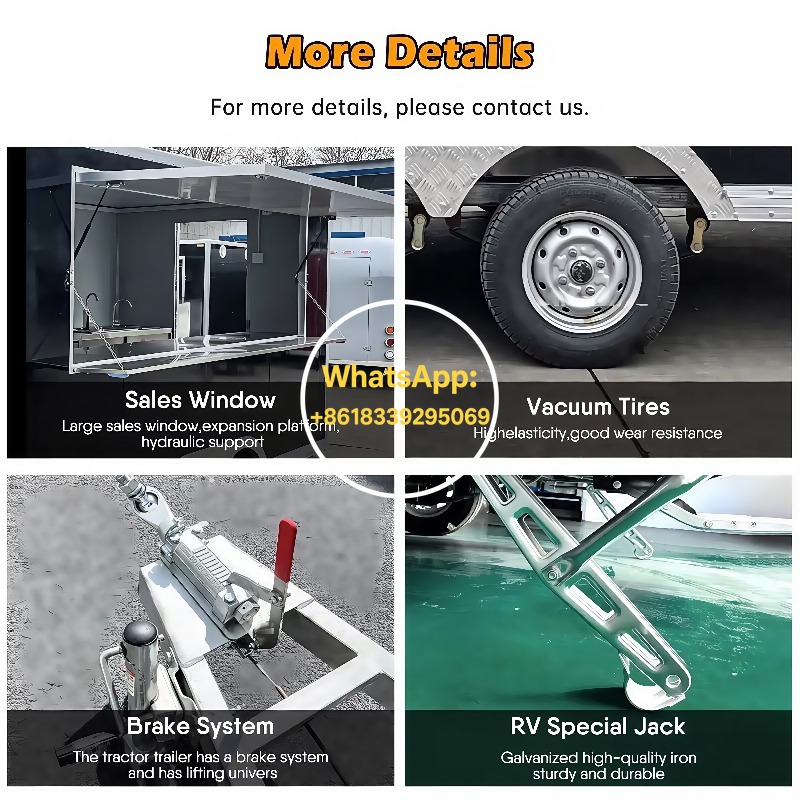 Mobiele voedselaanhangwagen Fa - Fast Food With Snacks recensie en prijs