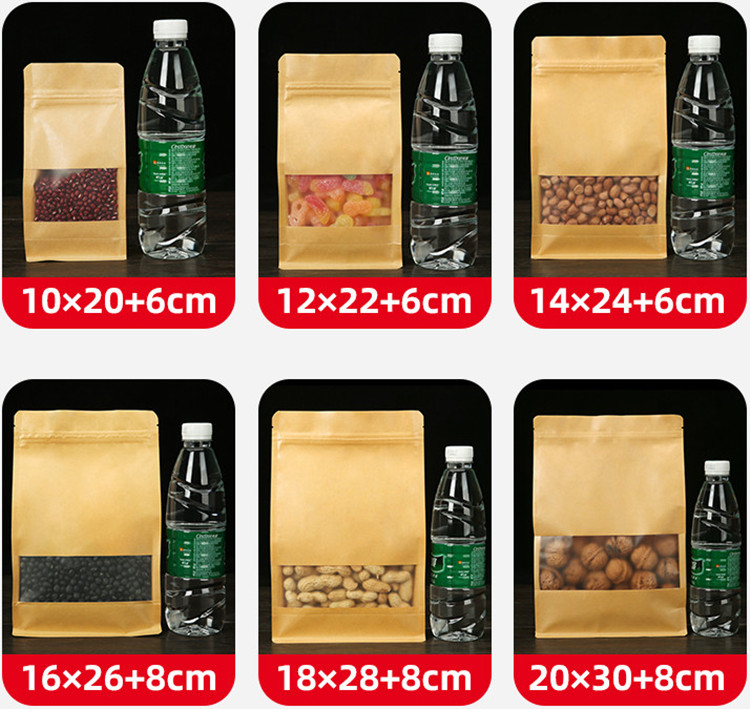 50 stuks 3D staande kraftpapie - Logo Food Snack recensie en prijs