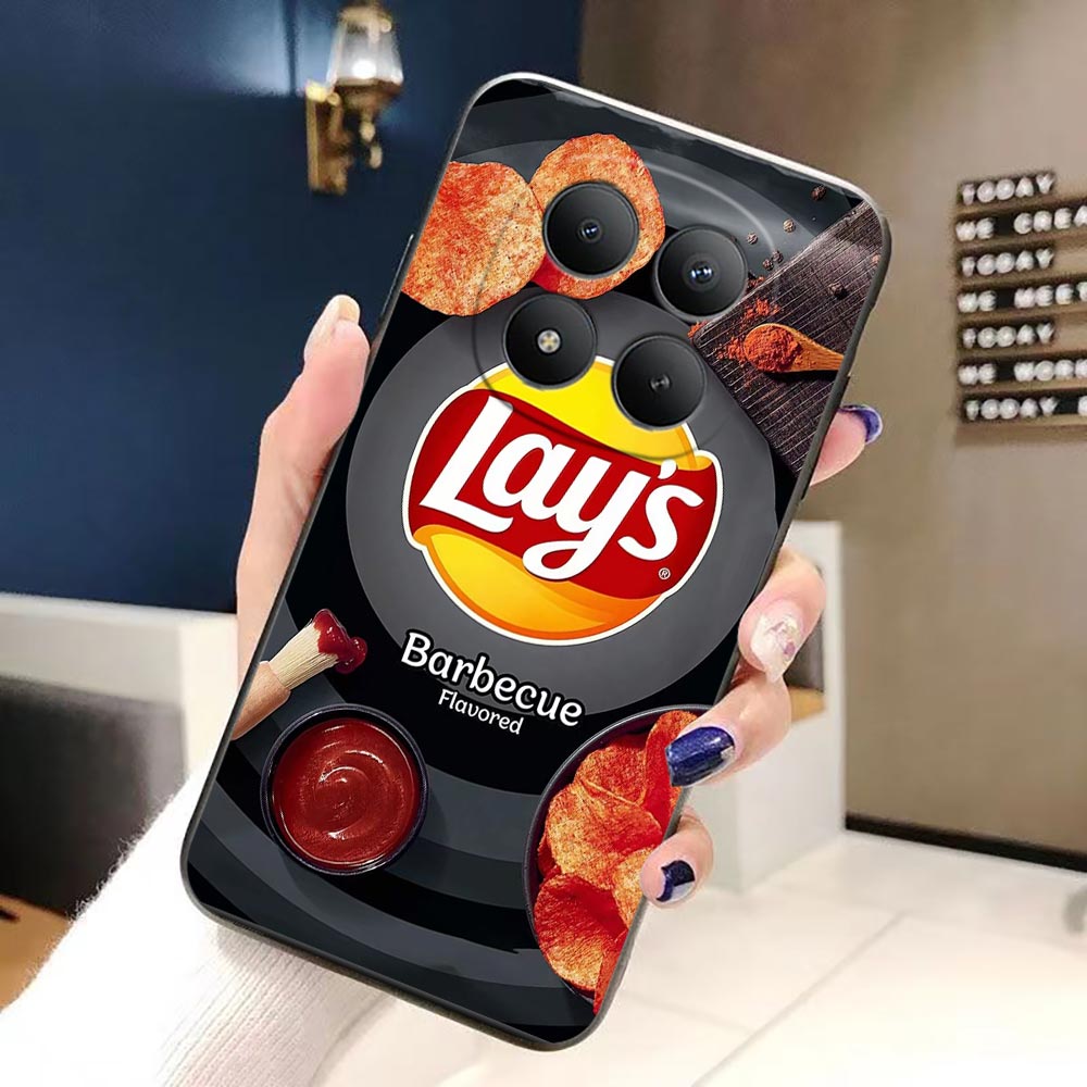 Telefoonhoesje voor Xiaomi Red - Food Snacks Quotes recensie en prijs