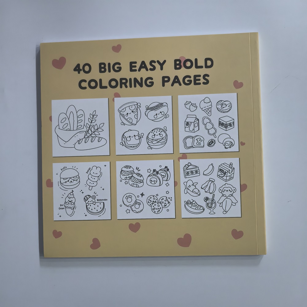Eten, drank en snoep Gemakkeli - Food And Snacks Coloring Book Bold And Easy recensie en prijs