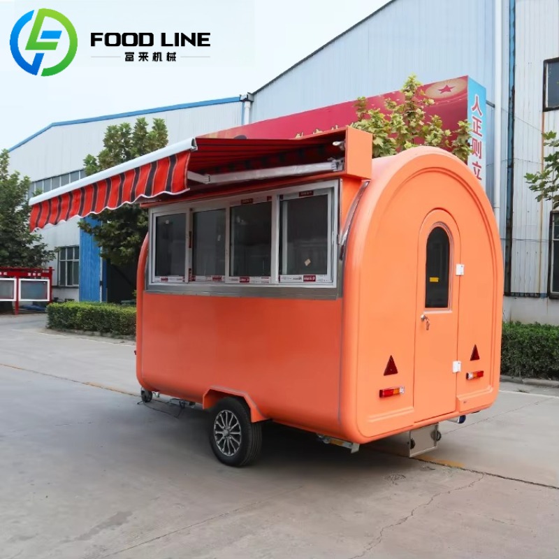 Compacte voedselaanhangwagen v - Quick Food Snacks recensie en prijs