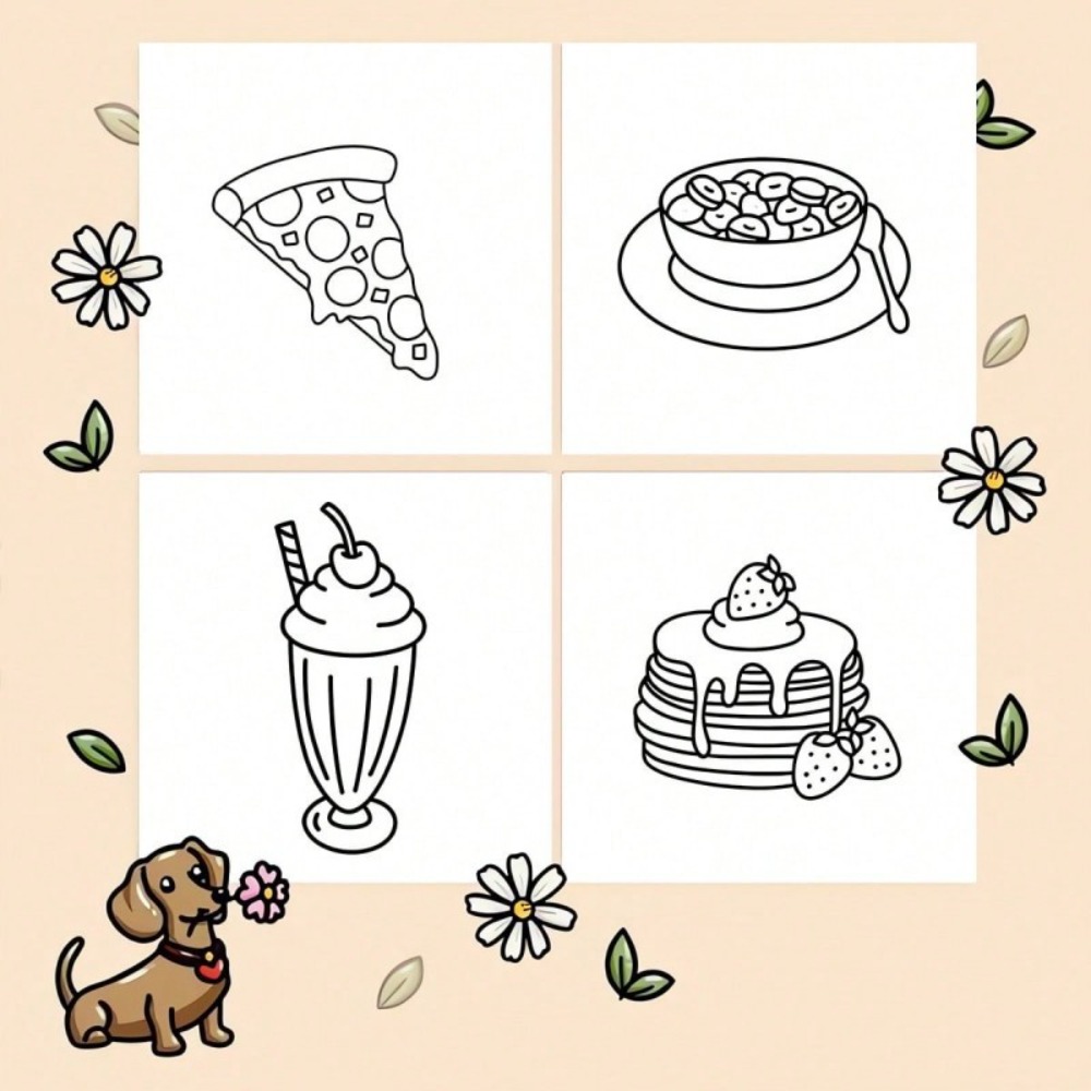 Voedsel en snacks Kleurboek Bo - Food And Snacks Coloring Book Bold And Easy recensie en prijs