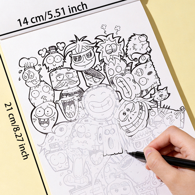 Een handgetekend kleurboek voo - Food And Snacks Coloring Book Bold And Easy recensie en prijs