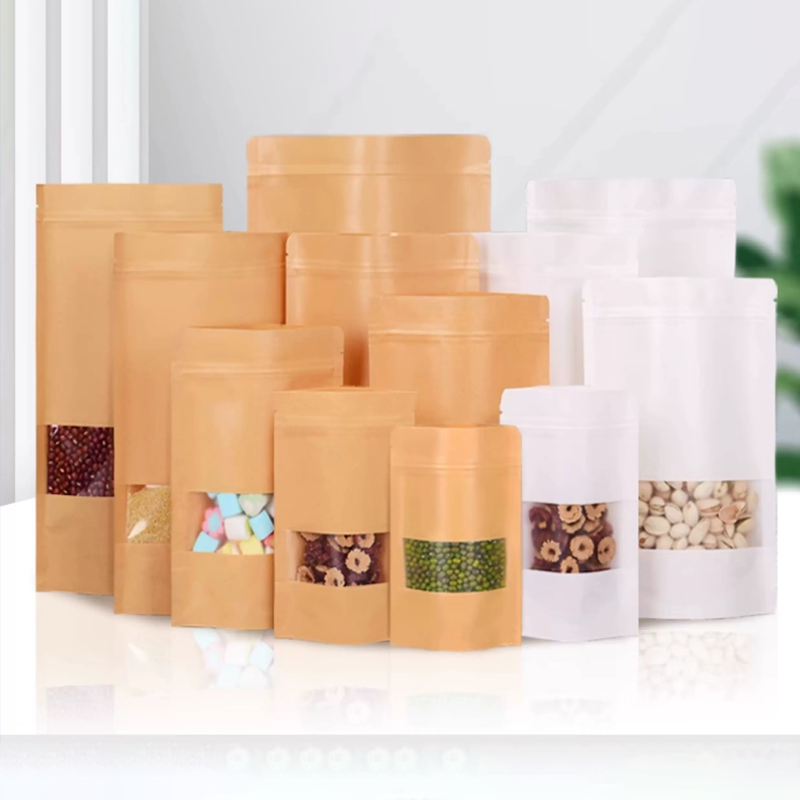 50 kraftpapierzakken, zelfslui - Logo Food Snack recensie en prijs