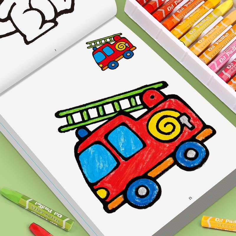 Tekeningenboek voor kinderen,  - Food And Snacks Coloring Book Bold And Easy recensie en prijs