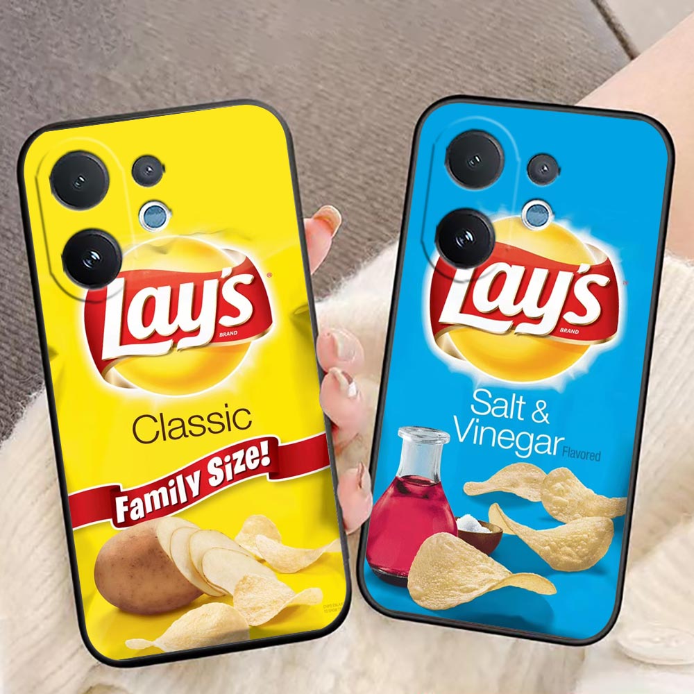 Telefoonhoesje voor VIVO V70 V - Food Snacks Quotes recensie en prijs