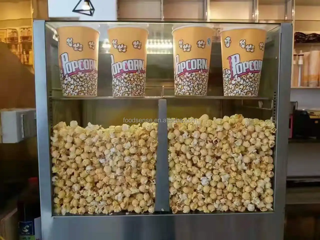 Commerciële popcorn-isolatieka - Food Snacks In Usa recensie en prijs